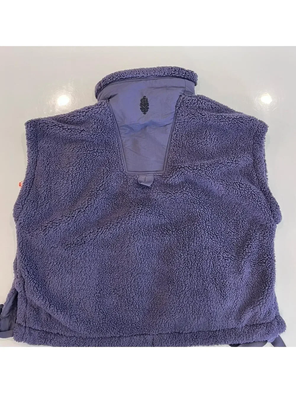 $98 FP Movement Women's Scout It Out Fleece Vest Size XS Graphite NWT - Picture 10 of 13